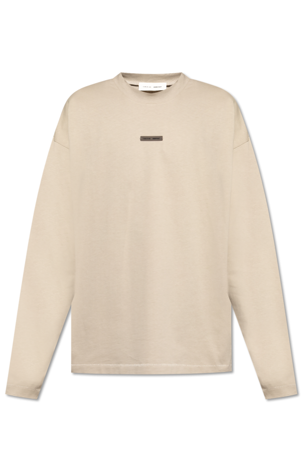 【FOG Essentials】Amber Heavy Long Sleeve T-Shirt Fear of God Essentials Amber Heavy Long Sleeve T-Shirt | PacSun
